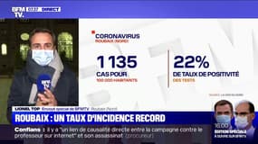 Covid-19: le taux d'incidence atteint les 1135 cas pour 100.000 habitants à Roubaix