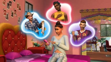 L'extension "Lovestruck" pour Les Sims 4.