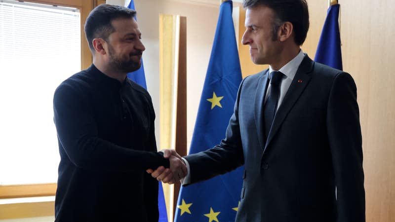 Guerre en Ukraine: Macron recevra Zelensky mercredi soir pour préparer le sommet sur la sécurité