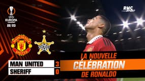 Man United 3-0 Sheriff : La nouvelle célébration de Ronaldo