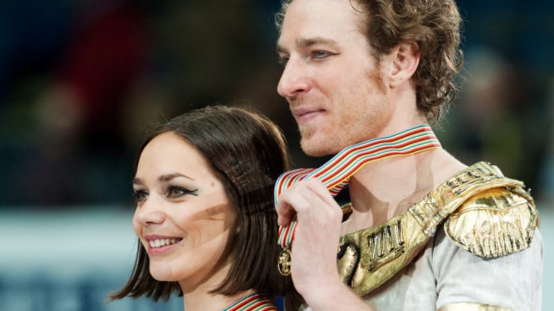 Fabian Bourzat et Nathalie Péchalat
