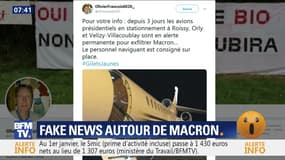 Fake news autour de Macron