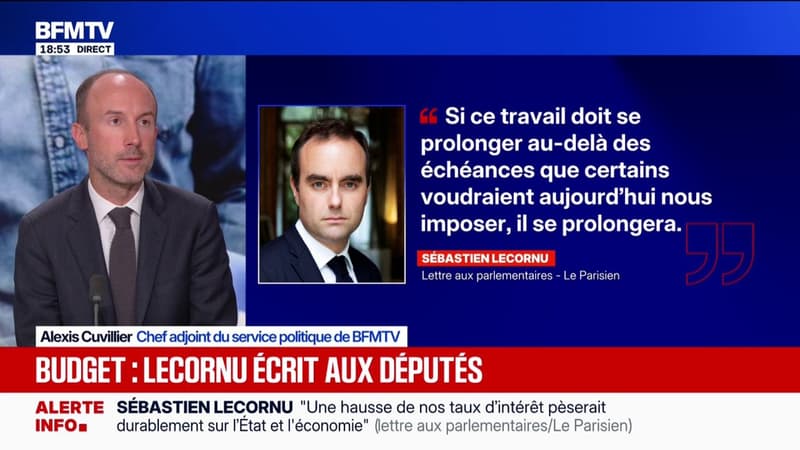 Le Premier ministre Sébastien Lecornu appelle à adopter "un budget" pour 2027