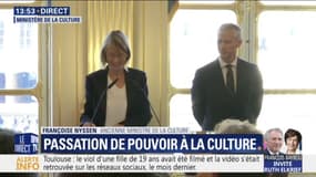 Françoise Nyssen regrette de "ne pas avoir pu faire profiter le gouvernement de son expérience d'éditrice"