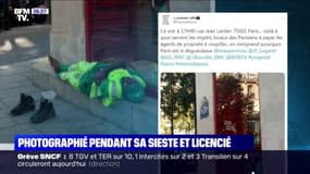 À Paris, l'éboueur licencié pour une photo de sieste s'explique