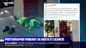 À Paris, l'éboueur licencié pour une photo de sieste s'explique