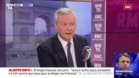 Bruno Le Maire: "Les salariés d'EDF n'ont aucune raison d'être inquiets, l'État ne laissera jamais tomber EDF"