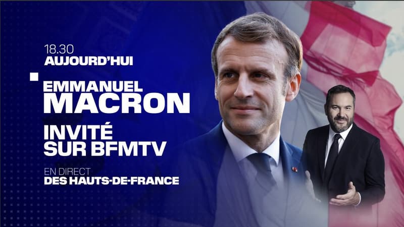 Emmanuel Macron invité spécial de BFMTV ce lundi à 18h30