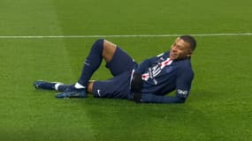 Mbappé lors de PSG-Nantes