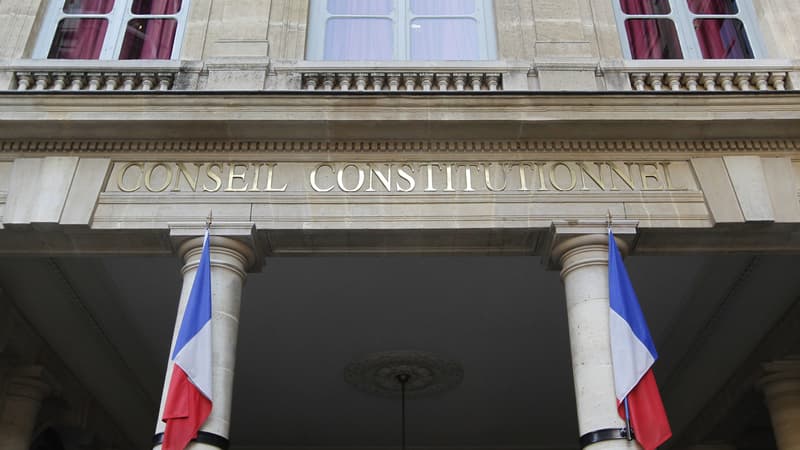 La façade du Conseil constitutionnel.