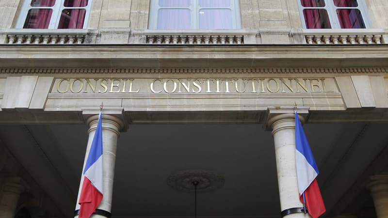 La façade du Conseil constitutionnel.