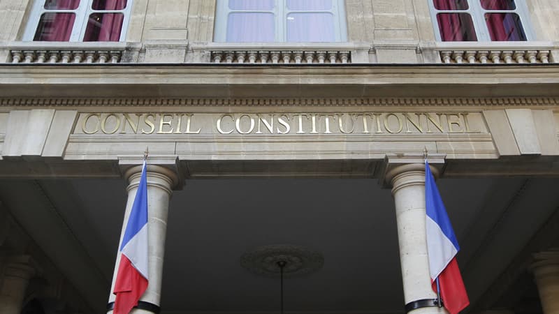 La façade du Conseil constitutionnel.