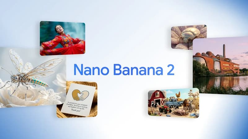 Google dévoile Nano Banana 2, un modèle d'IA générative d'images qui vient une nouvelle fois bouleverser le marché