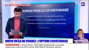 Grève en Île-de-France: l'option du covoiturage