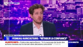 Julien Bayou (député écologiste de Paris): "Le gouvernement ne mesure pas la colère dans le monde agricole"