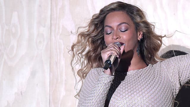 Beyoncé sur scène en 2015 