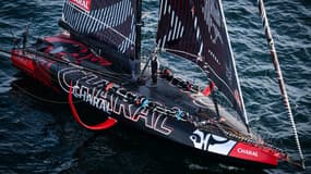 Jérémie Beyou au départ du Vendée Globe, le 10 novembre 2024