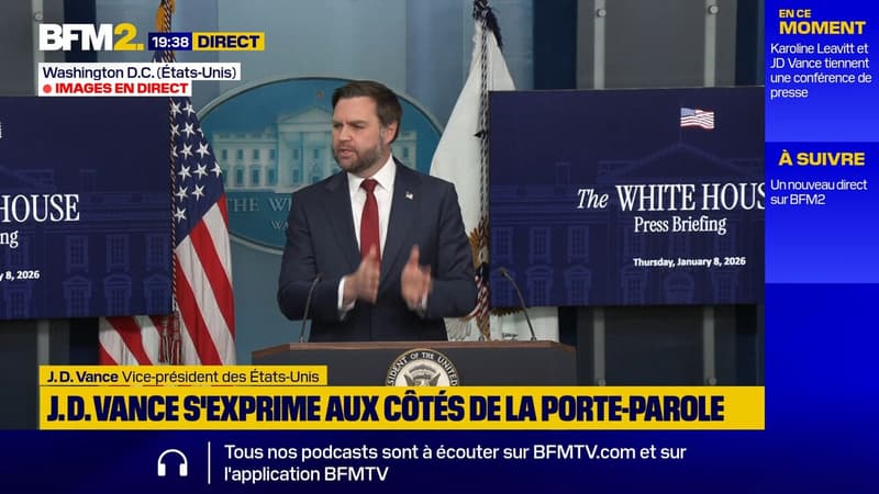 Minneapolis: "C'est une tragédie créée par l'extrême gauche", affirme le vice-président des États-Unis