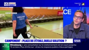 Strasbourg: les migrants installés place de l'Etoile viennent à "95% des pays de l'Europe de l'Est"