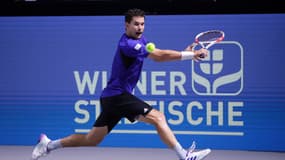 Dominic Thiem lors du tournoi de Vienne, le 22 octobre 2024.