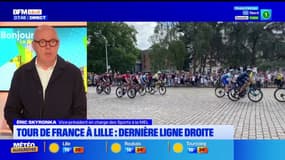 Lille: dernière ligne droite avant le début du Tour de France