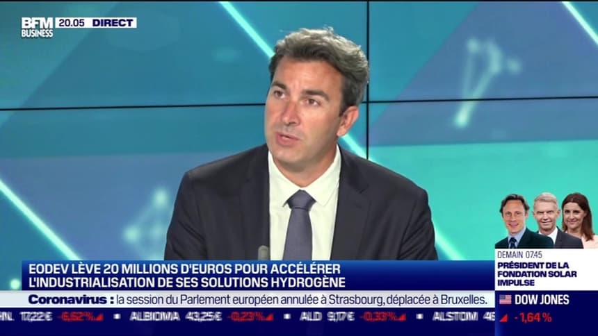 Jérémie Lagarrigue (EODev) : EODev lève 20 millions d'euros pour accélérer l'industrialisation de ses solutions hydrogène - 08/09