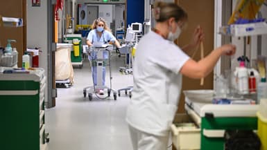 Le service des urgences de l'hôpital de Mulhouse (Haut-Rhin), le 16 janvier 2023 (photo d'illustration)