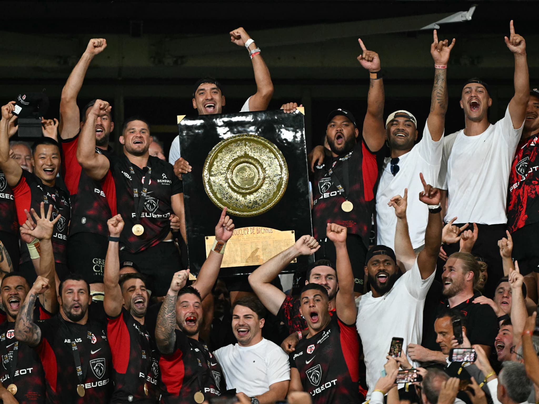 Rct Bouclier Brennus Rome Rugby / Top 14 : Toulon Bat Castres (18 10)