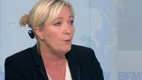 Marine Le Pen sur le plateau de BFMTV le 4 juin 2015