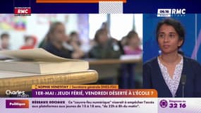 1er mai : "C'est très agaçant de voir qu'il y a cette idée de faire l'école à la carte"