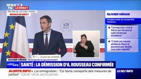 "Il n'y a pas de mouvement de fronde ministérielle", assure Olivier Véran 