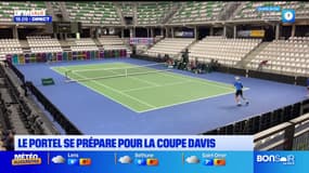 Le chaudron transformé pour accueillir la Coupe Davis