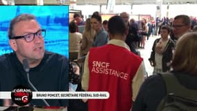 Le Grand Oral de Bruno Poncet, secrétaire fédéral de Sud-Rail - 07/08