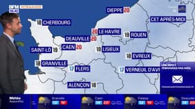 Météo Normandie: un jeudi pluvieux, 17°C à Flers et 20°C à Dieppe