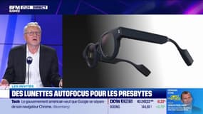 👓 Des lunettes autofocus pour les presbytes