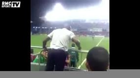 Costa Rica : Wanchope, le sélectionneur, se bat en tribunes