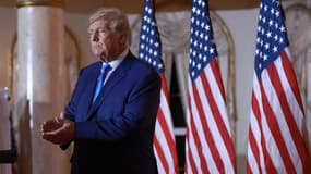 Donald Trump à Mar-a-Lago le 8 novembre 2022.