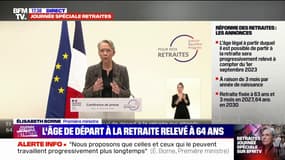 Élisabeth Borne: "Nous demanderons aux employeurs une contribution supplémentaire pour le financement de la retraite"