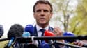 Emmanuel Macron à Mulhouse le 12 avril 2022