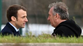 Emmanuel Macron et François Bayrou.