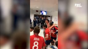 Losc : la folie dans le vestiaire lillois après la victoire face à l’OL