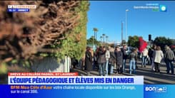 Grève au collège Pagnol de Saint-Laurent-du-Var : L'équipe pédagogique et les élèves mis en danger 