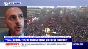 Fabrice Coudour de la Fédération des Mines et de l'Énergie de la CGT: "La grève reconductible est actée pour nous"