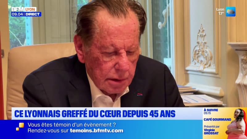 Le plus ancien greffé cardiaque non retransplanté au monde est Lyonnais !