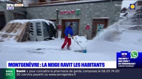 Montgenèvre: la neige est tombée, les habitants sont ravis et rassurés