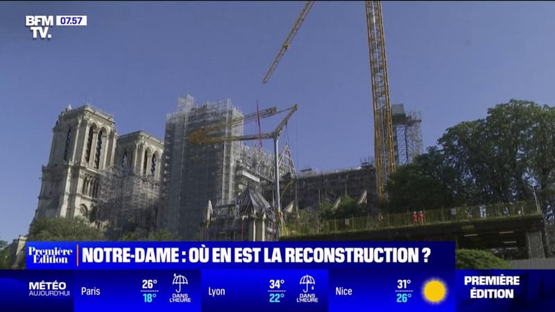 Où en sont les travaux de reconstruction de Notre-Dame, 15 mois avant la fin du chantier?
