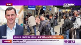 La Corse paralysée: "le blocage reste total" selon Gilles Simeoni 