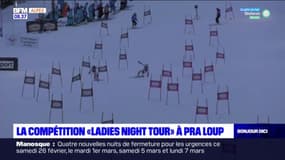 La compétition "Ladies night tour" à Pra Loup