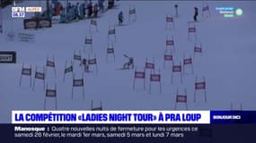 La compétition "Ladies night tour" à Pra Loup