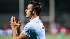 Juan Imhoff avec le Racing en janvier 2022